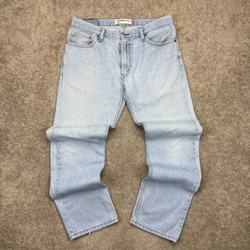 Vintage Y2K Levis 505 Straight Fit Jeans 36x32